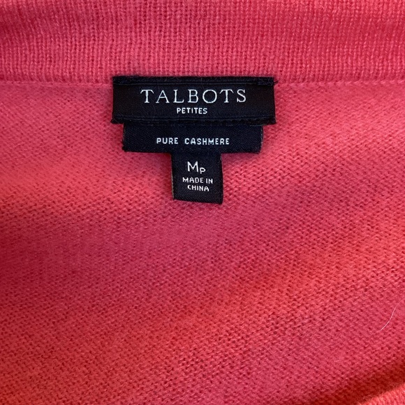 Talbots Petites Pure Cashmere Sweater - Picture 7 of 9